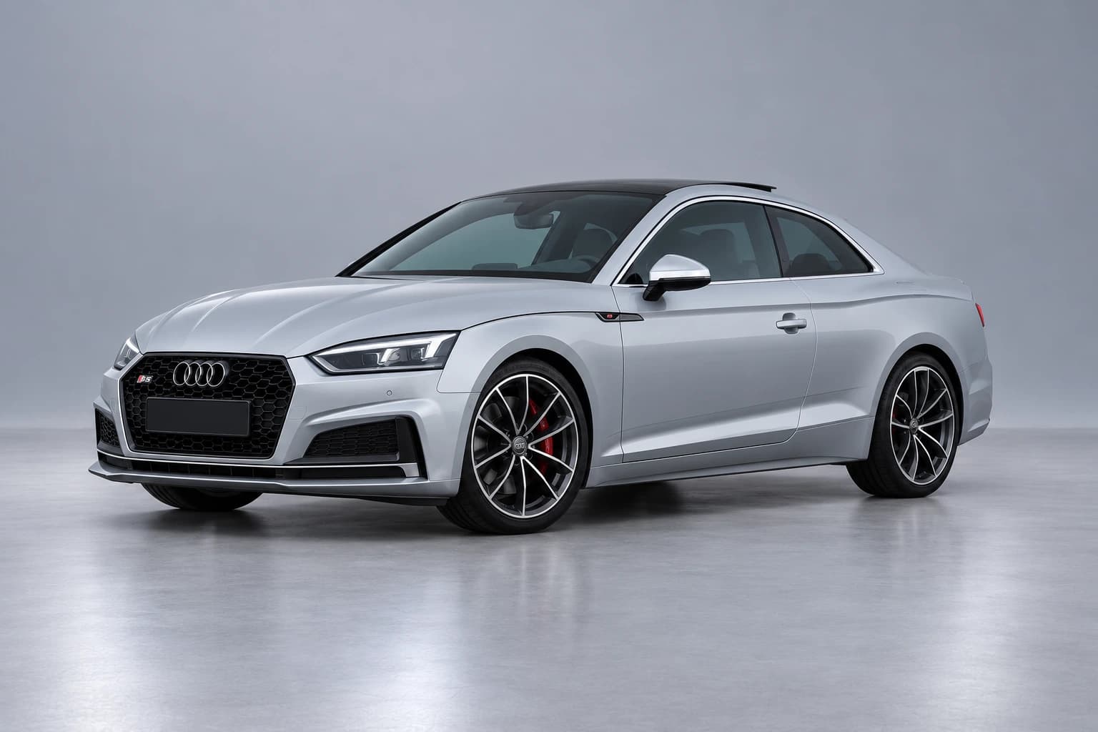 Audi S5 Coupé quattro (B9, 2017) – studiová fotografie