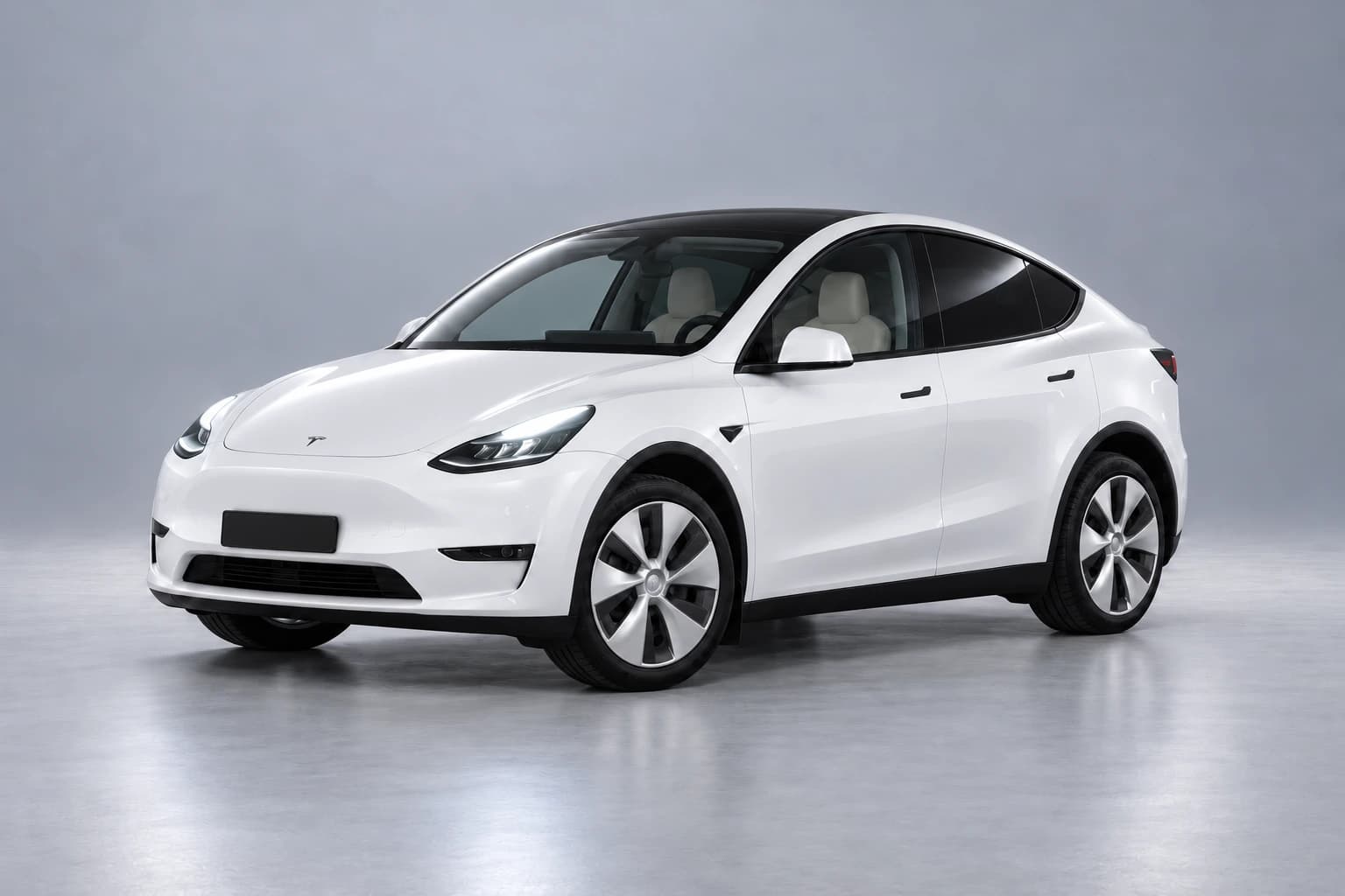 Tesla Model Y Long Range – studiová fotografie